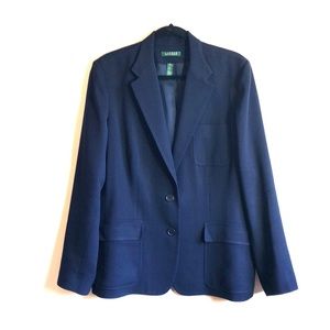 Ralph Lauren classic navy blazer size 16